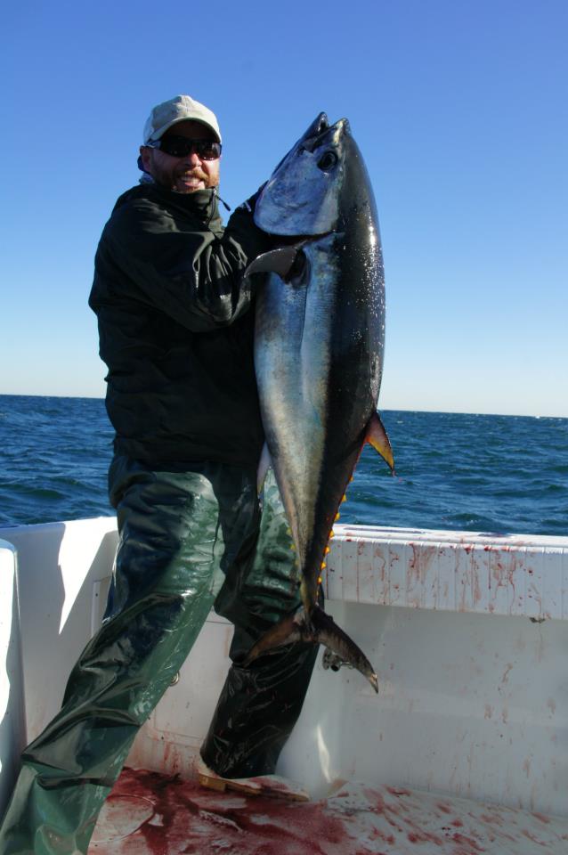 Fall Bluefin Tuna less than 1 hour from the dock