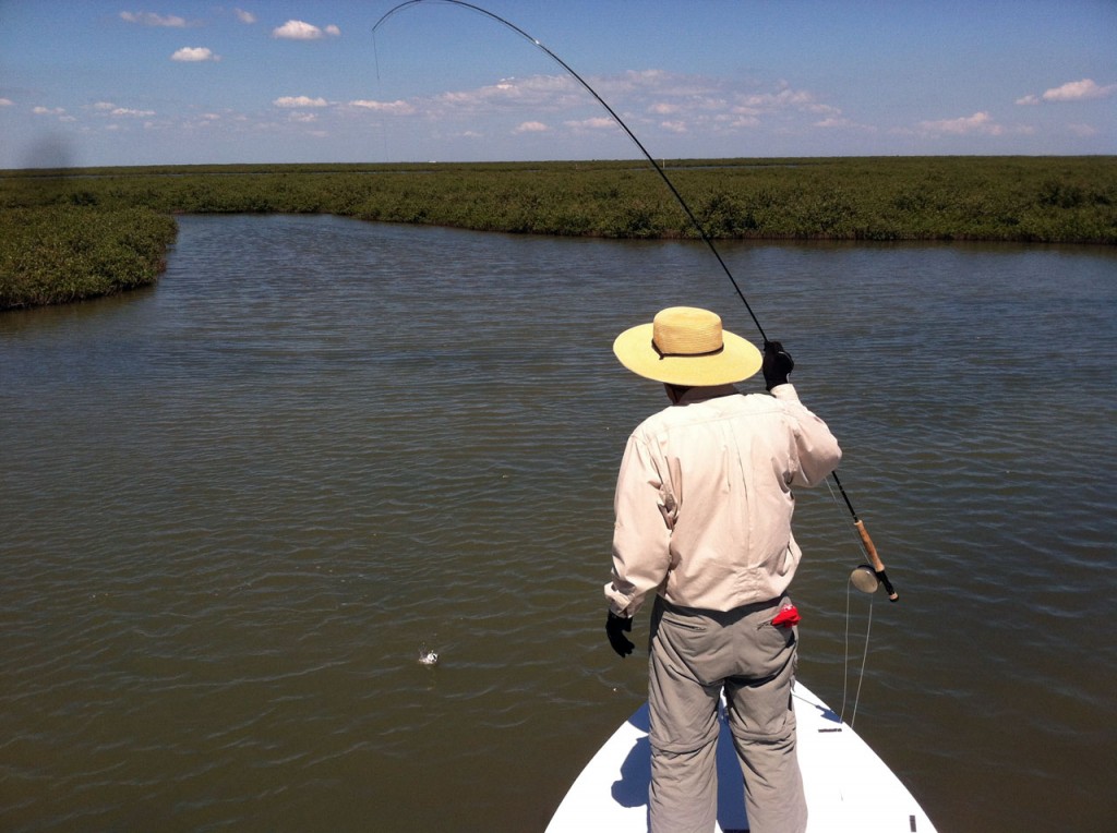 phil shook, lydia ann lighthouse, red fish, texas, saltwater, fly fishing