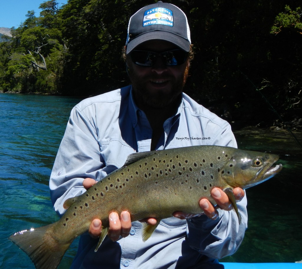 brown trout streamer flyfishing argentina patagonia river guides prg