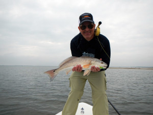 Dean with a redfish