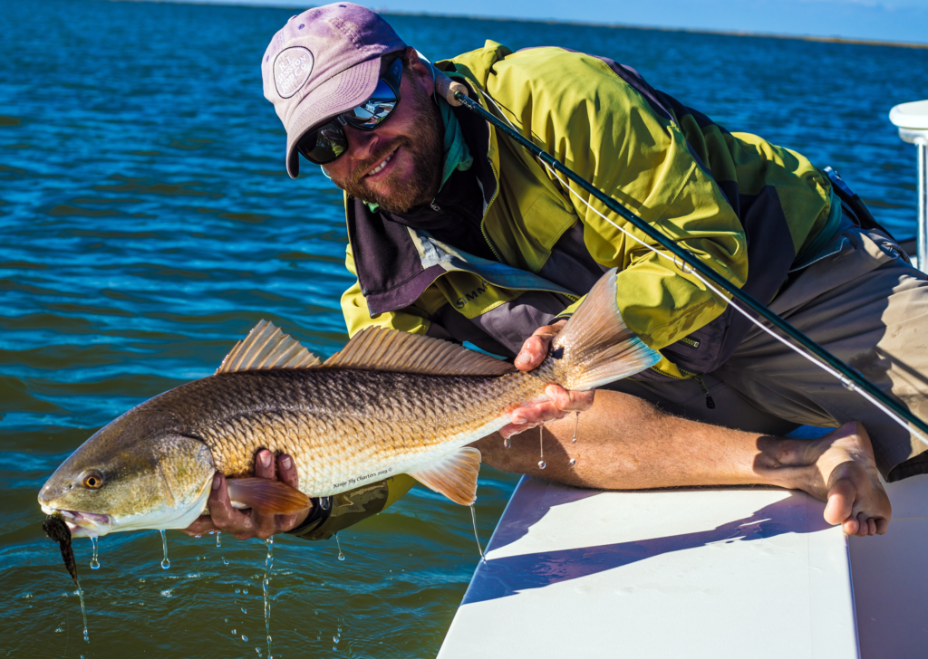 redfish, drum, red, fly, fishing, saltwater, flats, skiff, winston, Boron III Plus, guide, charters, port, aransas, texas, corpus, christi, rockport, bay, laguna, madre, trout, black, speck, speckled, beavertail, hatch, outdoors, recreation, conservation, eco, tour, airflo, lines, simms, rod, free fly apparel,