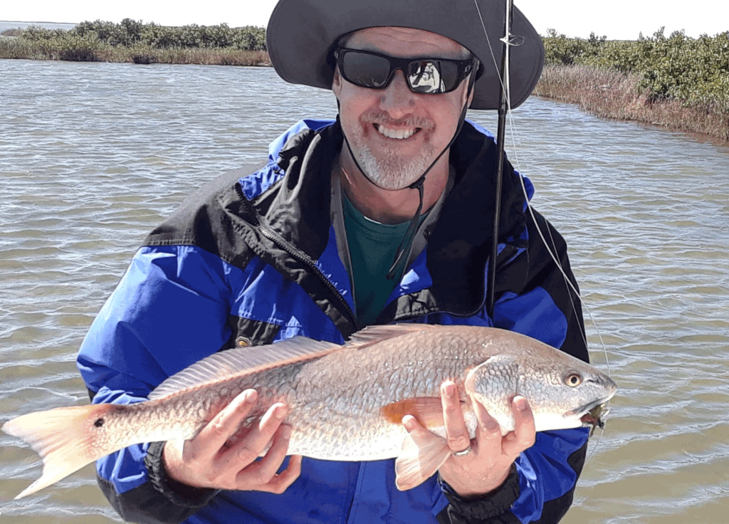 redfish, drum, red, fly, fishing, saltwater, flats, skiff, tfo, bvk, guide, charters, port, aransas, texas, corpus, christi, rockport, bay, laguna, madre, trout, black, speck, speckled, beavertail, hatch, outdoors, recreation, conservation, eco, tour, airflo, lines, simms, rod, free fly apparel,
