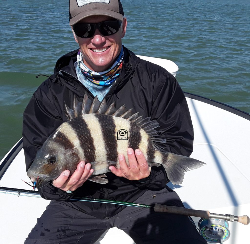 sheepshead, goat, fly, rod, fishing, rl, winston, bull, red, drum, fish, guide, trips, charters, texas, gulf, coast, mexico, beavertail, hatch, outdoors, airflo, smith, optics, trout, hunter, tippet, leader, spool,