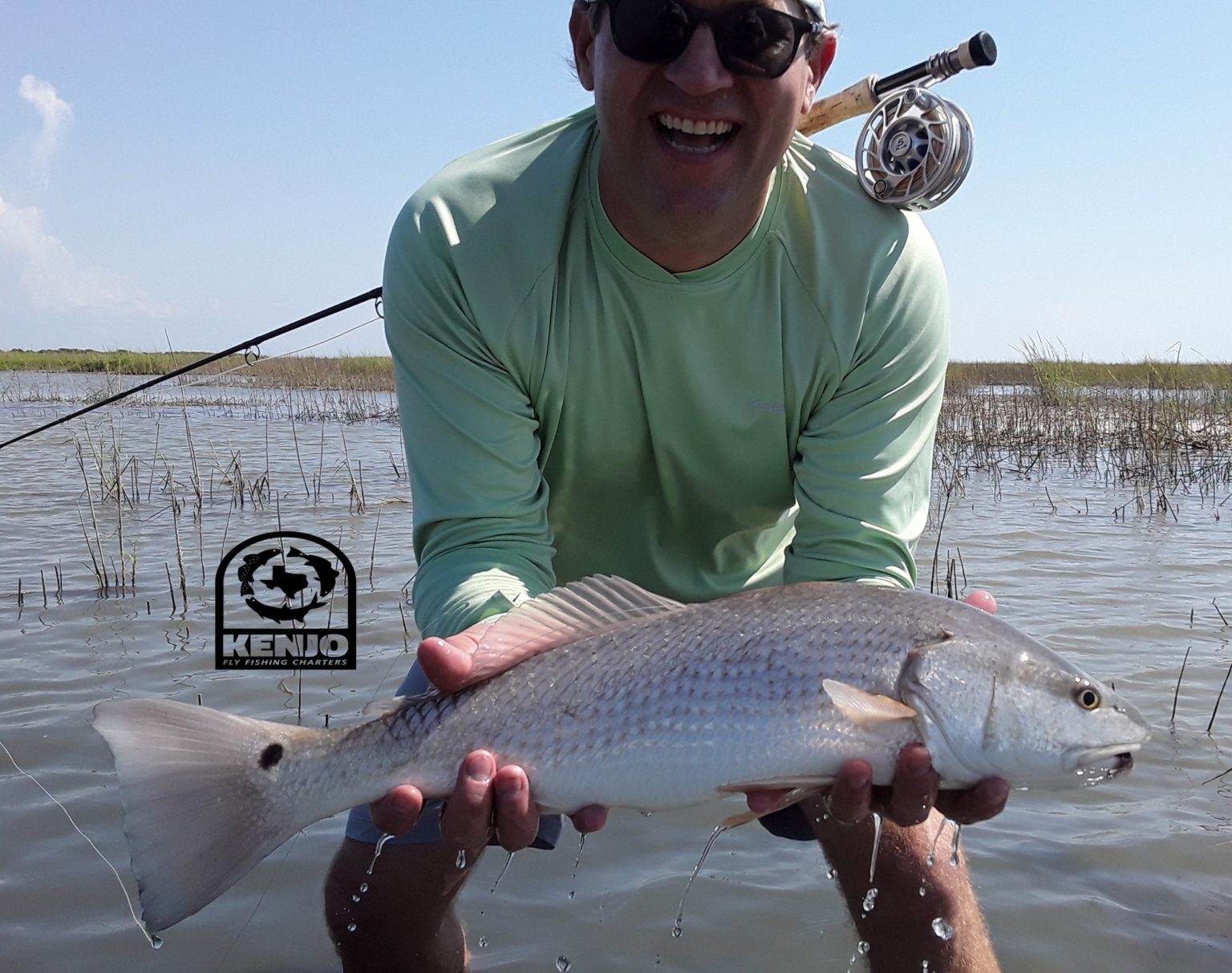 Fly Fishing Texas Redfish Kenjo Fly Fishing Charters